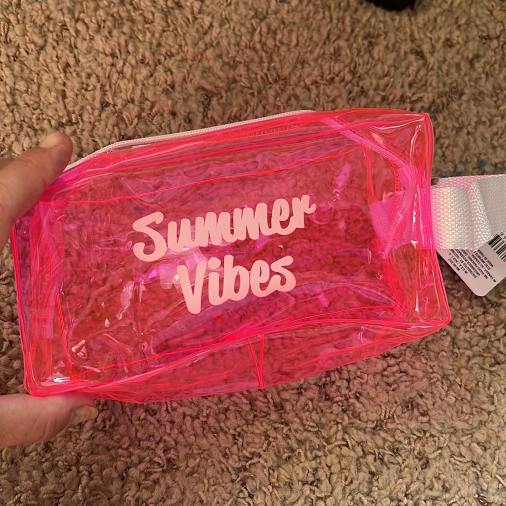 “Summer Vibes” Accessory/Cosmetics Bag